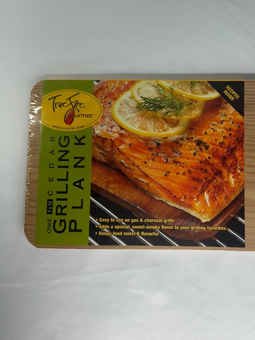 True Fire Gourmet Cedar Grilling Plank 7x12 Sustainable Made in Canada. New.